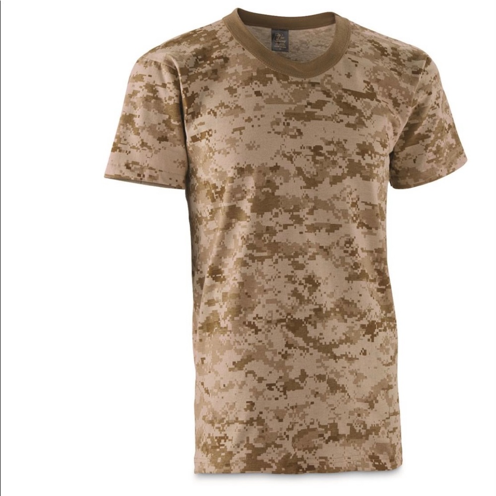 Digital Desert camouflage t-shirt